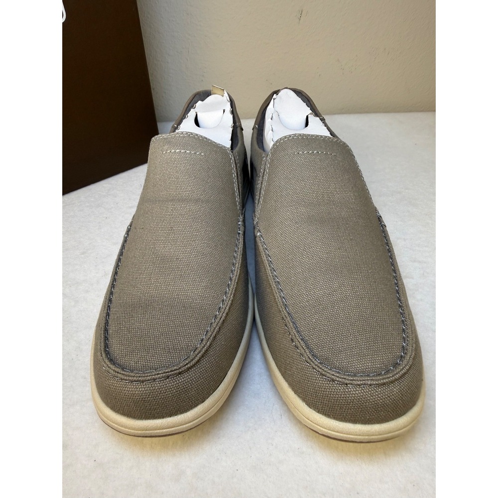 Florsheim Lakeside Canvas Slip On Gray Men's 8.5 / Women's 10 Comfort NWT - Picture 4 of 8